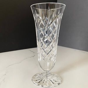 Footed Kilbarry Vase by Waterford Crystal